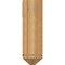 Ekena Millwork Imperial Arts and Crafts Rough Sawn Bracket w/ Offset Brace, Western Red Cedar, 8"W x 18"D x 26"H BKT0806X18X26IMP03RWR - alternate 3
